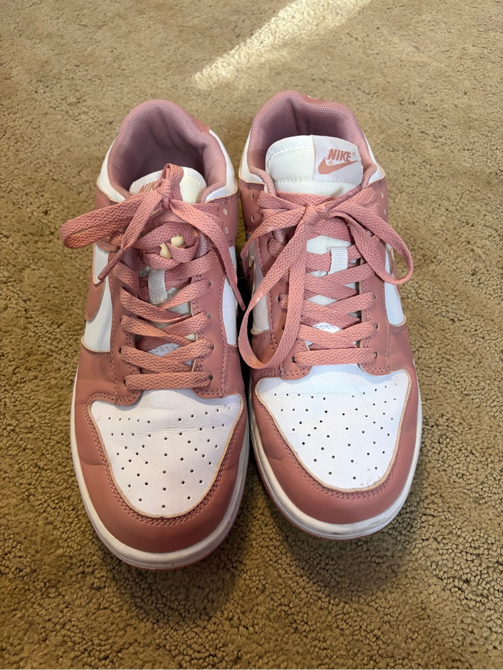 Nike Dunk Low Sneakers Rose Whisper